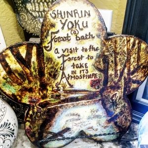 Beautiful Wood Burnt Art